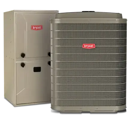 Bryant air conditioner and furnace